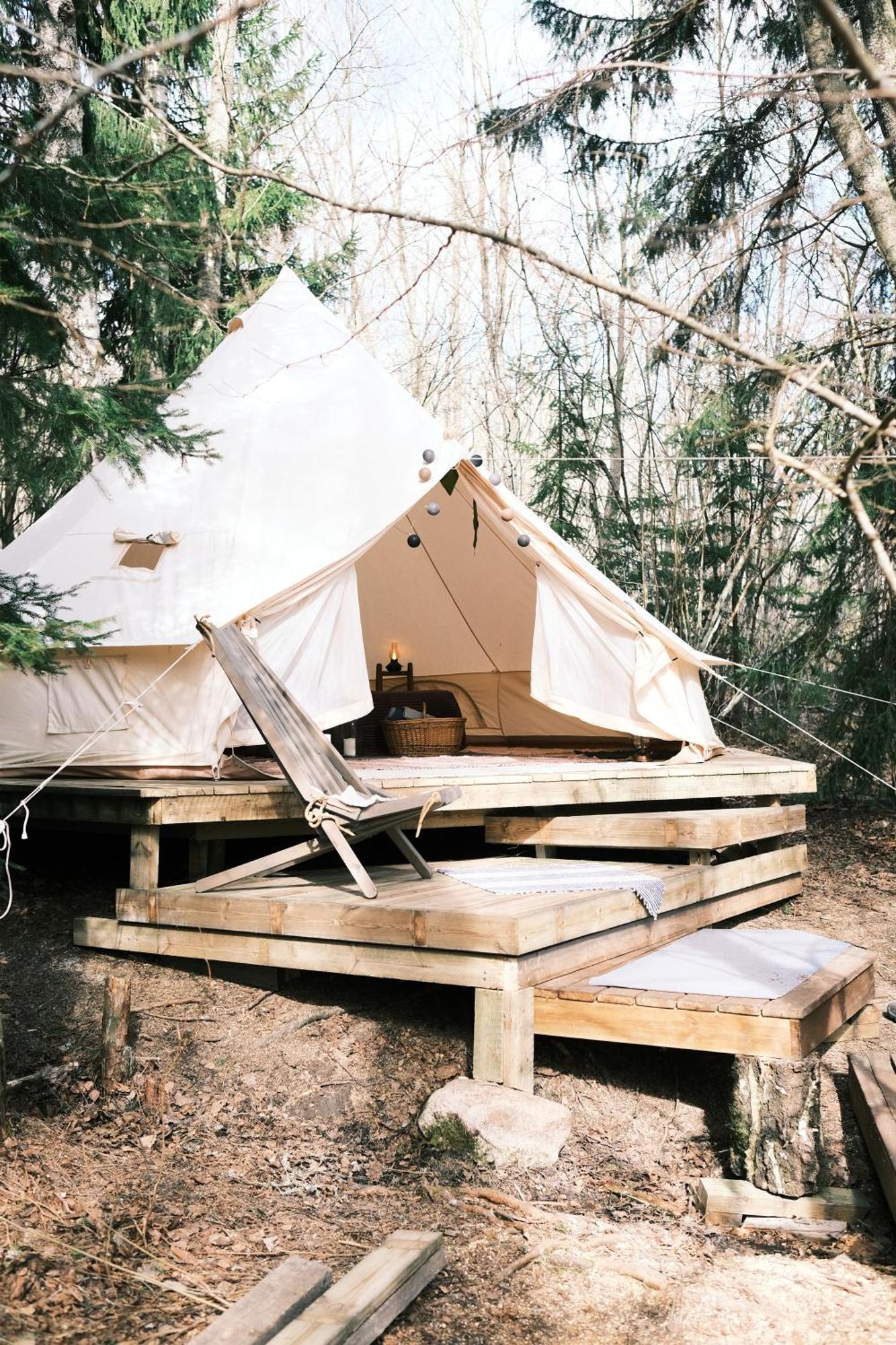 Naawa Nature Camp Korpo Exterior foto